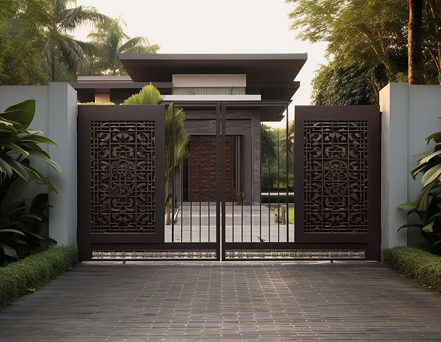 front gates