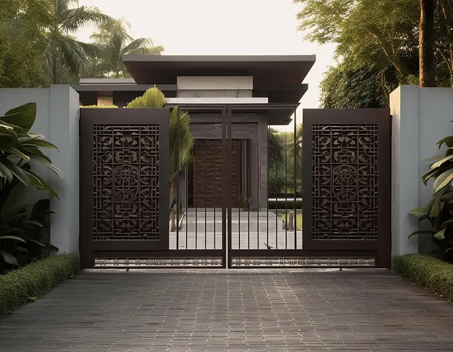 Front Gates Glen Iris