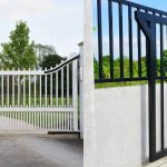 How Far Does an Automatic Driveway Gate Need to Set Back?